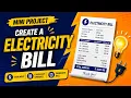 Tutorial15 Electricity Bill Mini Project Create an Electricity Bill Program Beginner Coding Project