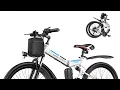 Vivi Electric Bike for Adults 750W Peak Folding Electric Mountain Bike 26
