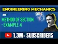Method of Sections Example 4 - Analysis of Truses