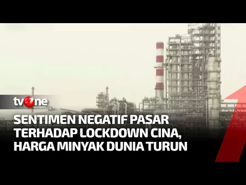 Harga Minyak Mentah Turun Lebih Dari 5%