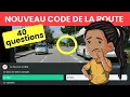 40 QUESTIONS - New 2025 Highway Code Test