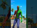 GTA V HULK HELPS TEAM SPIDER-MAN ESCAPE ANGRY TIGERS 🐯🐯🐯 | #shorts