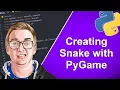 Creating Snake with PyGame - Python Game Dev Tutorial