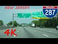 Interstate 287 - New Jersey northbound 4K