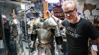 Adam Savage Inspects a 500 Suit of Armor
