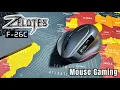 Zelotes F-26C - The Best Vertical Mouse Wireless Gaming with Display and LED