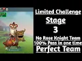 Lords mobile Limited Challenge Crazy Chef Stage 3 Mastercook Limited Challenge Stage 3