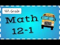 Math 12-1 Fractions and Decimals