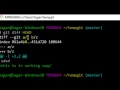 How to view changes between working copy and latest commit in git