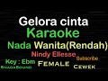 Download Lagu Gelora cinta-Nindy Ellesse|Karaoke nada Wanita-Female-Perempuan-Cewek