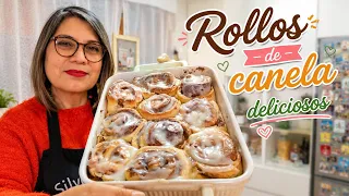 Rollos de Canela Cinnamon Rolls deliciosos y fáciles SilvanaCocina 