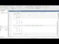 Writing Matrices and Accessing Elements in Matlab