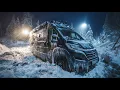 Download Lagu Surviving DEADLY BLIZZARD in a Van: Forced to Shelter. HEAVY SNOW STORM Winter Van Life RV Camping