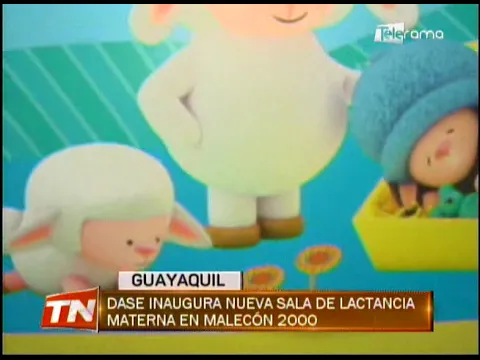 Dase inaugura nueva sala de lactancia materna en Malecón 2000