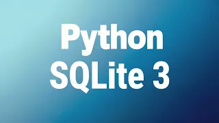 Python SQLite Tutorial Database Connection Table Creation SQL Queries