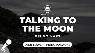 Download Talking To The Moon - Bruno Mars (Even Lower Key - Piano Karaoke) MP3