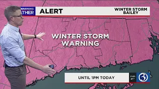 Record-breaking snowfall in Hartford