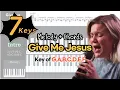 Give Me Jesus - UPPERROOM Key of G A B C D E F Piano cover Worship Piano Tutorials