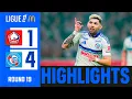 Lille vs Strasbourg 1-4 Highlights Ligue 1 lille strasbourg