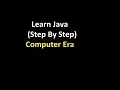 Java Tutorial - 10