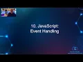 10 JavaScript Event Handling