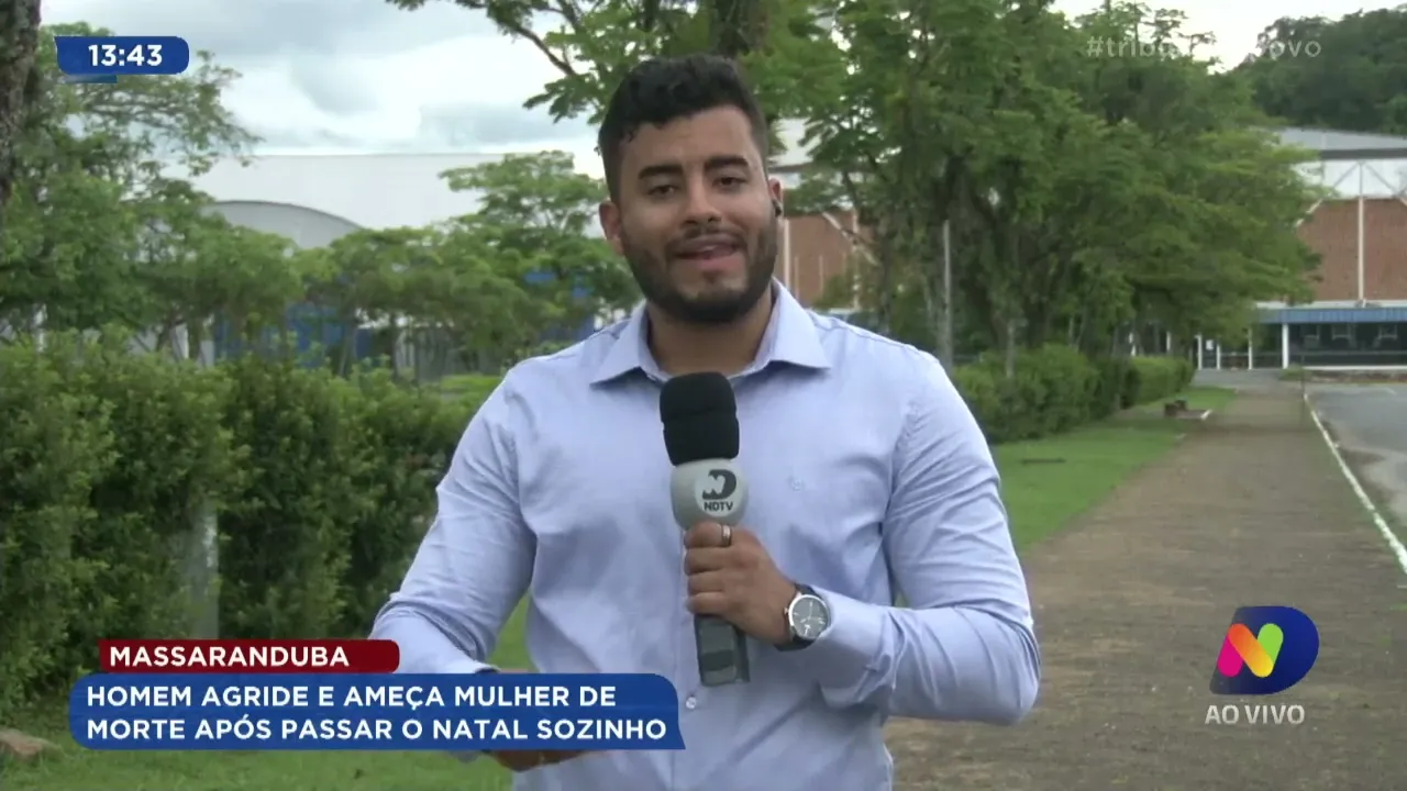 Massaranduba: homem agride e ameaça mulher de morte após passar o Natal sozinho