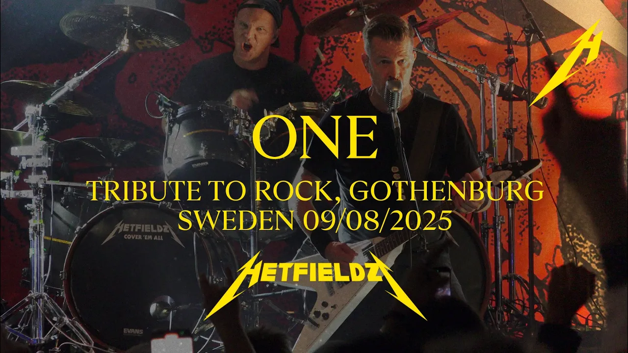 Hetfieldz: One, Metallica, live (Tribute to Rock, Gothenburg, Sweden - August 9 2025) Hetfieldz: One, Metallica, live (Tribute to Rock, Gothenburg, Sweden - August 9 2025)