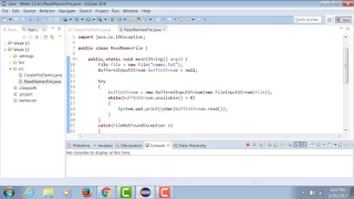 Java - Read data from a File
