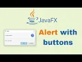 JavaFX and Scene Builder - IntelliJ Alerts