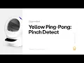 Litter-Robot 4 Yellow Ping-Pong Light - Pinch Detect
