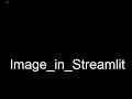 Image in Streamlit