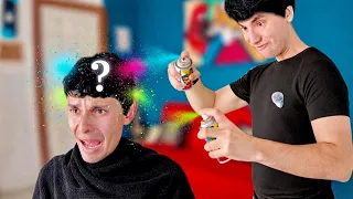 NOS PINTAMOS EL CABELLO 😱