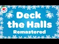 Download Lagu Deck the Halls Fa La La Christmas KARAOKE Song 🎤🎄 Christmas Love to Sing