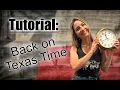 Back on Texas Time Dance Tutorial