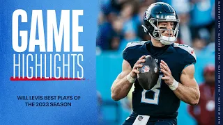 Will Levis Best Plays of the 2023 Season Game Highlights