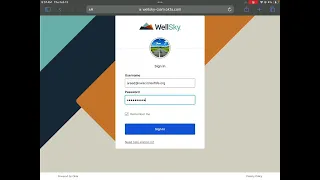 WellSky Nurse 1 Logging On To WellSky