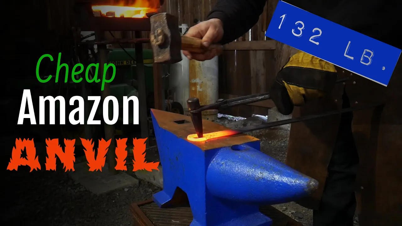 Bigger & Bluer... Better? Cheap 132 lb Amazon Anvil Review