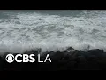 King tides batter Orange County coastline
