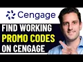 HOW TO GET BEST WORKING CENGAGE PROMO CODE 2026 FULL GUIDE