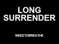 LONG SURRENDER by NEEDTOBREATHE, karaoke with lyrics, INDYBEE63