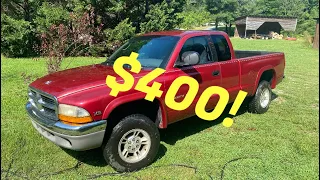 400 Daily Driver FORGOTTEN 1999 Dodge Dakota V8