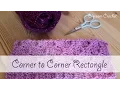How to Crochet a Corner to Corner C2C Rectangle