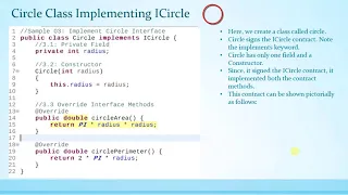 039 Interfaces in Java - Creating and Implementing