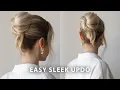 60 Second Sleek Updo Tutorial