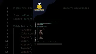 Python Tutorial Simply Counting Element Occurrences in a List