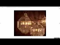 3d Rendering and material creation process of EICHOLTZ Lantern Owen L model metal chandelier