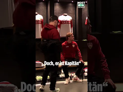 In der Kabine: Undav & Co. foppen DFB-Star #shorts