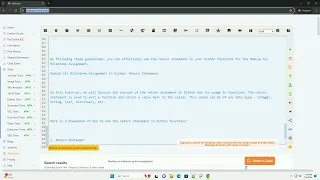 Module six milestone python assignment