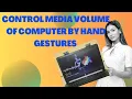Media player controlling by hand gestures using Arduino and Python AI based hand gestures project