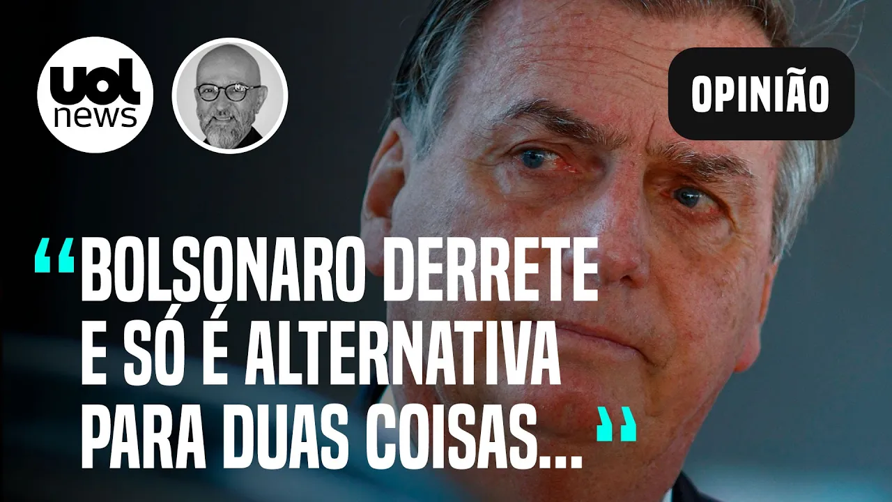 Josias: Bolsonaro só é alternativa para mostrar que Justiça Eleitoral e Código Penal ainda valem